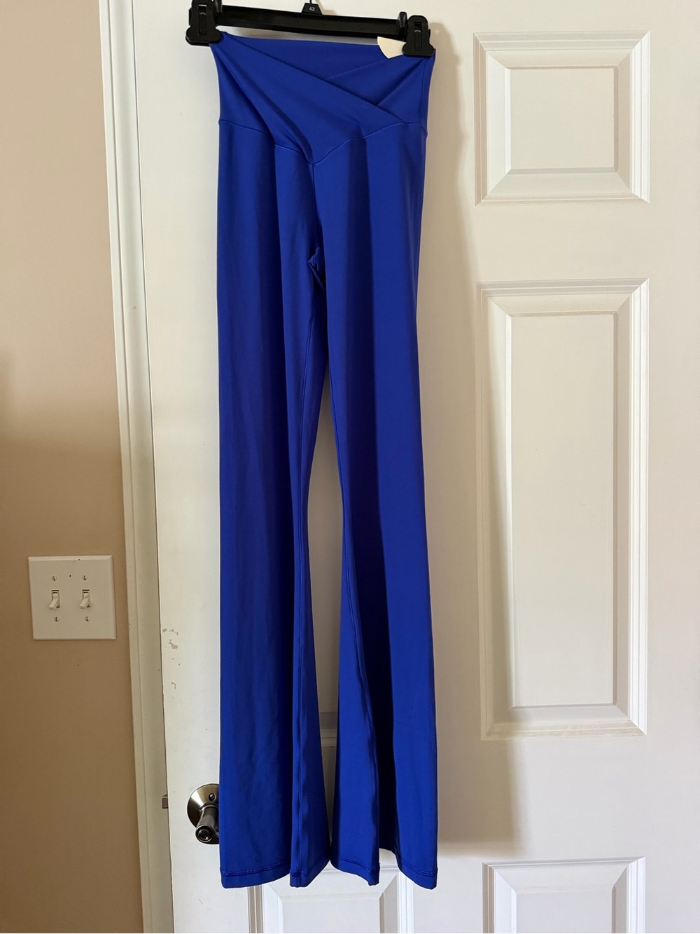 aerie Cobalt Blue High-Waist Flared Yoga Pants